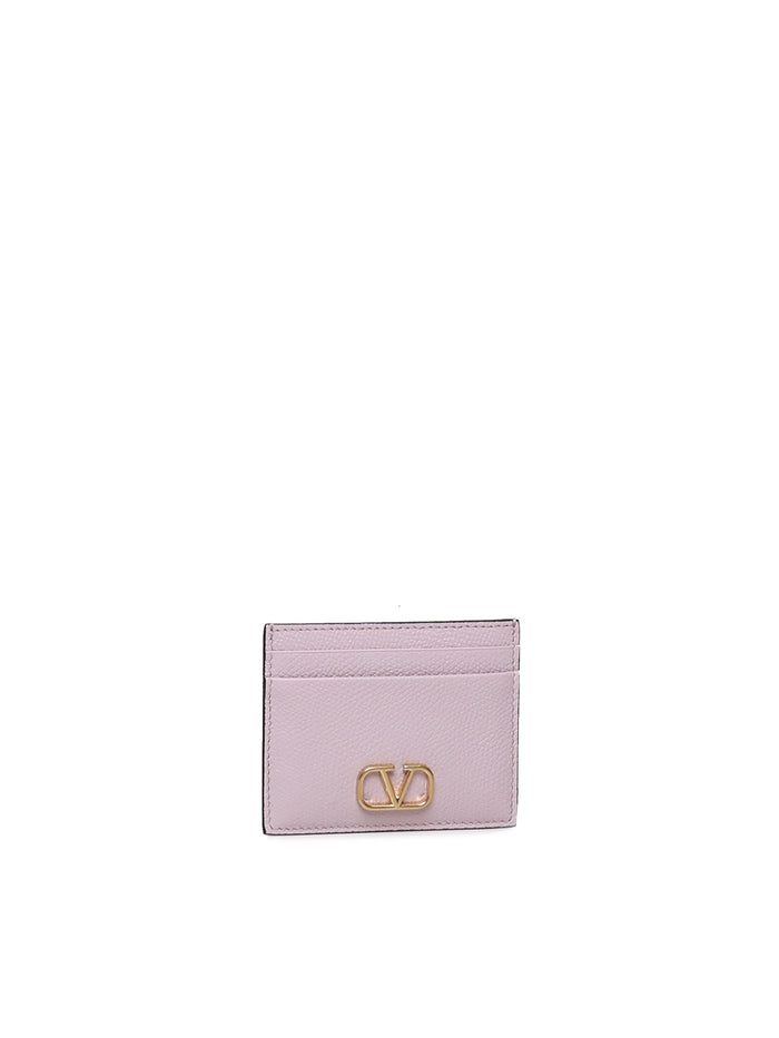 Valentino Garavani Wallets Water Lilac Calfskin