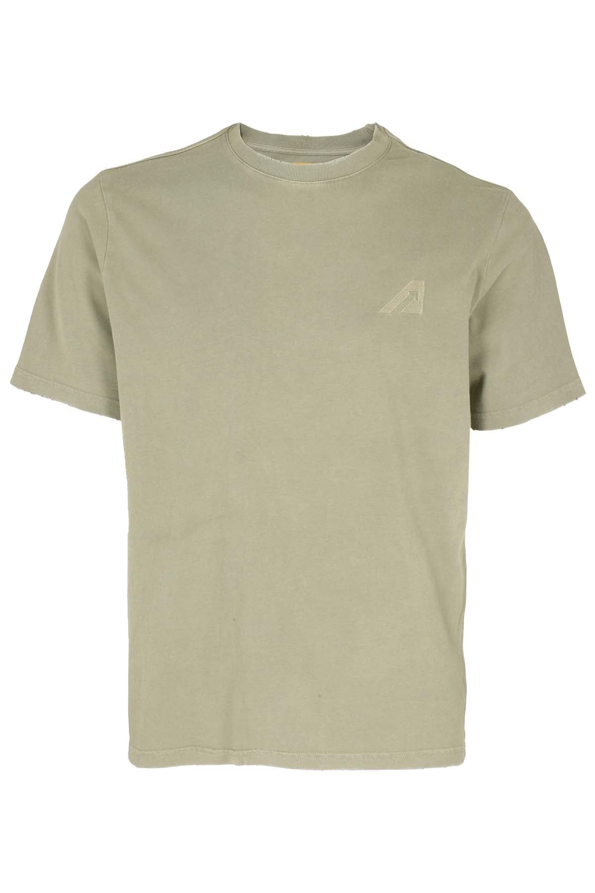 T-shirt Supervintage Green Cotone