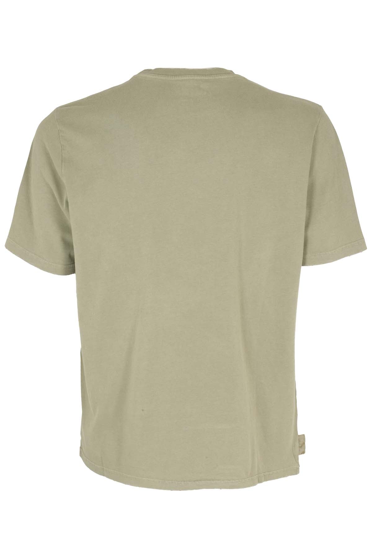 T-shirt Supervintage Green Cotone