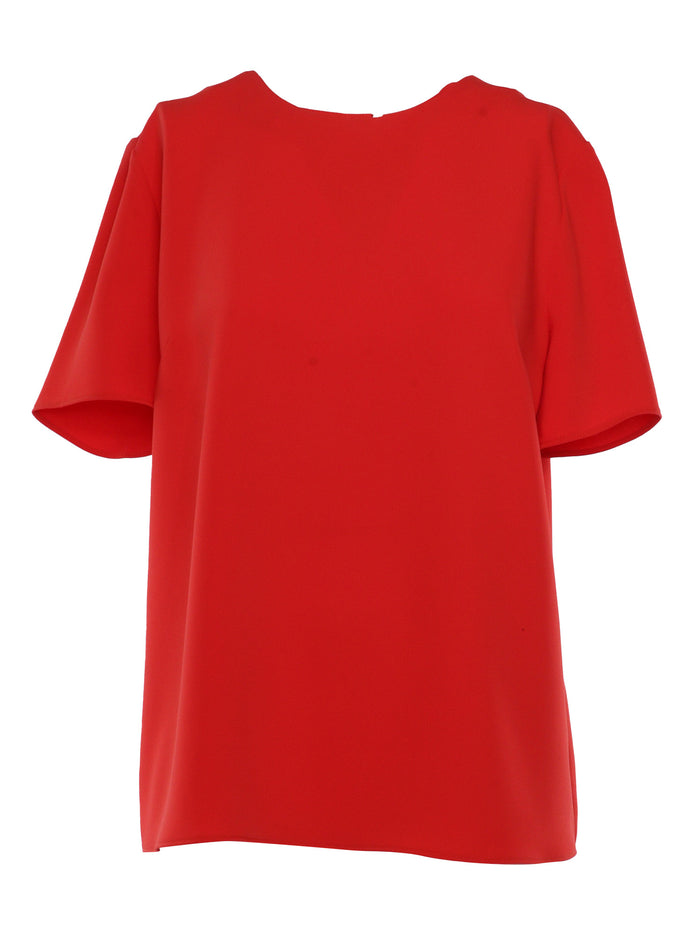 Red blouse Polyester Top