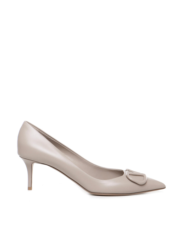 Valentino Garavani With Heel Poudre Calfskin