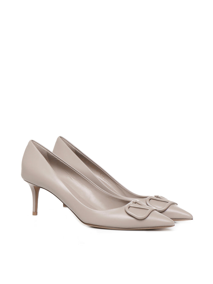 Valentino Garavani With Heel Poudre Calfskin