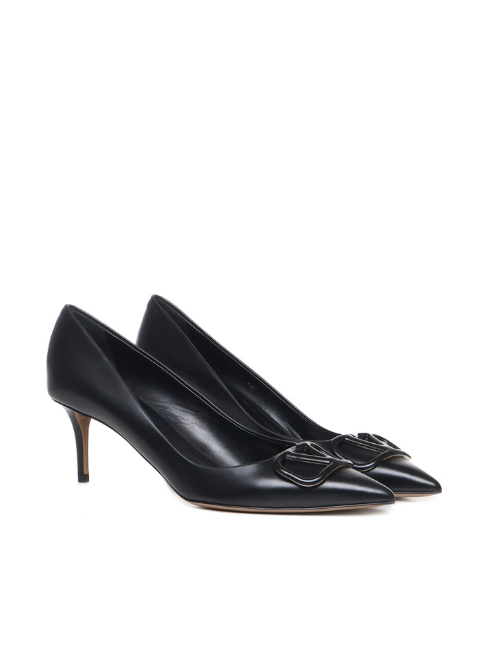 Valentino Garavani With Heel Black Calfskin