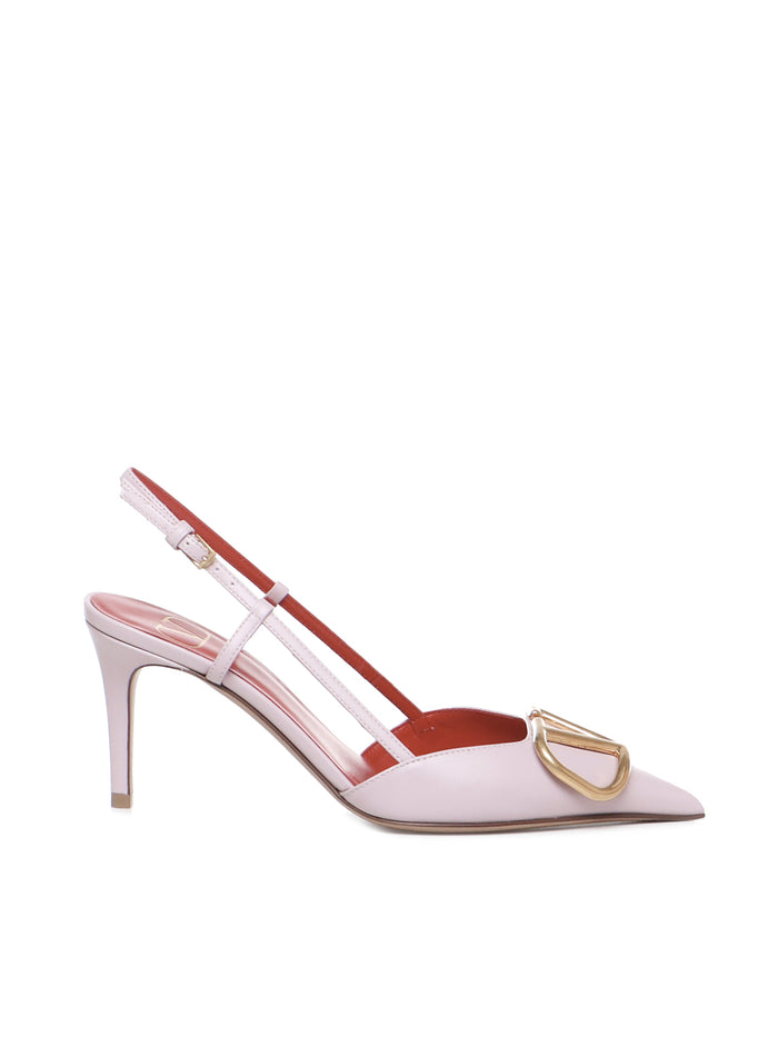 Valentino Garavani With Heel Water Lilac Calfskin