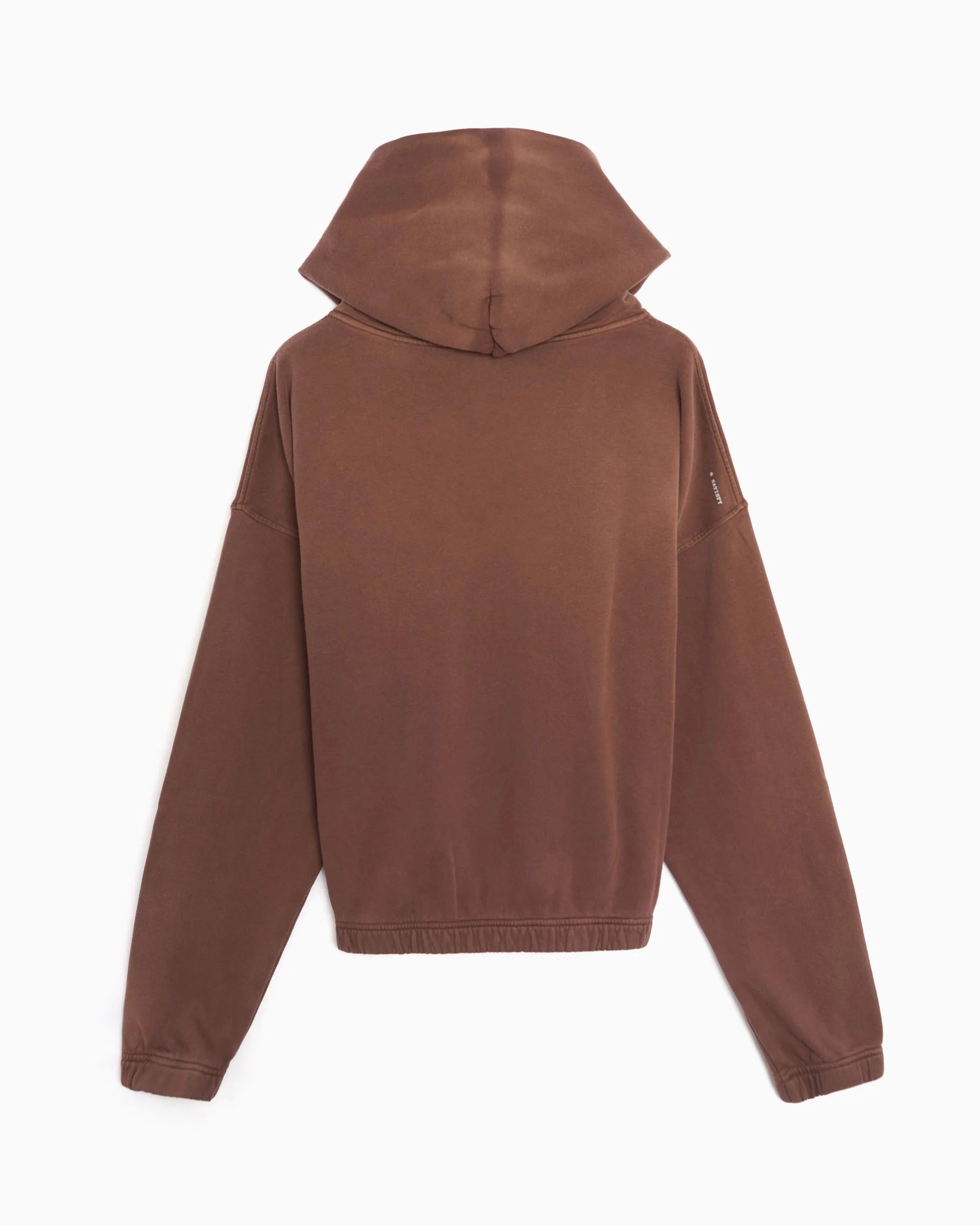 Softcell Hoodie Brown Cotton Sweatshirt