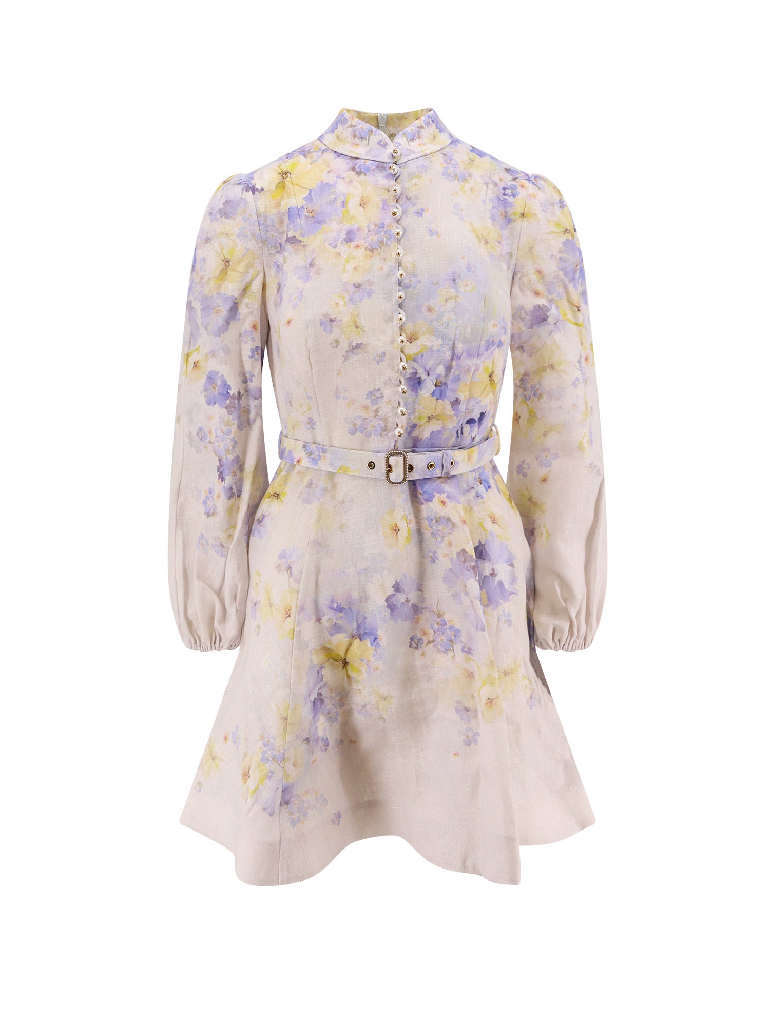 Zimmermann Dresses Purple Lino