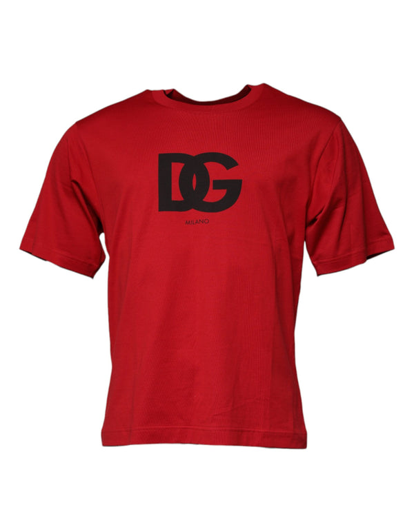 Dolce & Gabbana 100% Cotton t-shirt in red