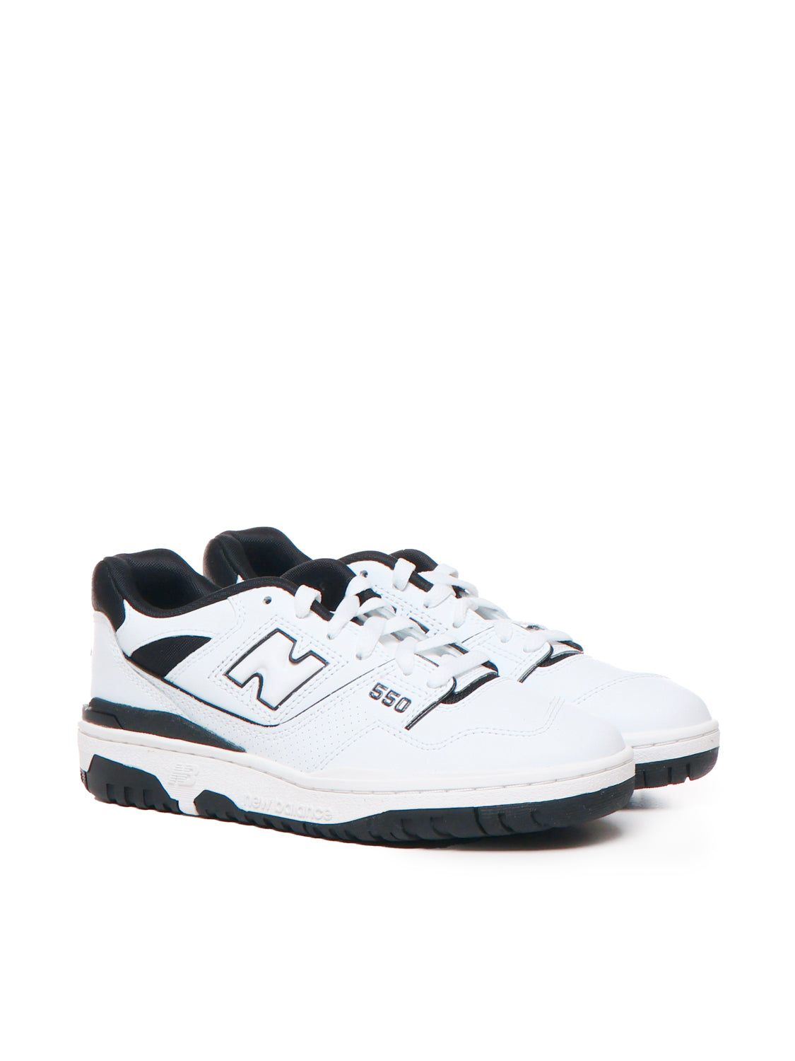 New Balance Sneakers White, Black Calfskin