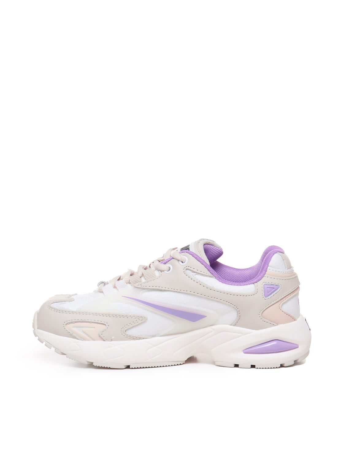 D.a.t.e. Sneakers White-lilac Fabric