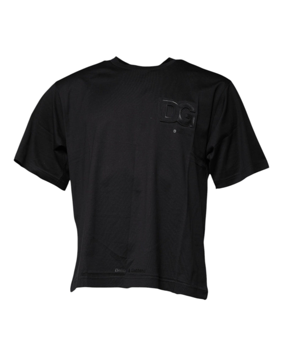 Dolce & Gabbana 100% Cotton t-shirt in black