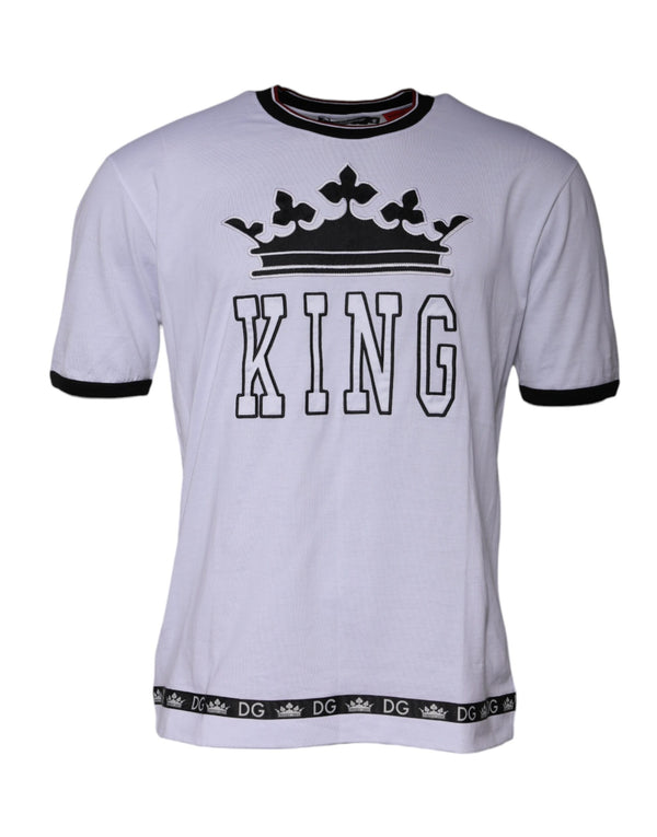Dolce & Gabbana 100% Cotton t-shirt in white