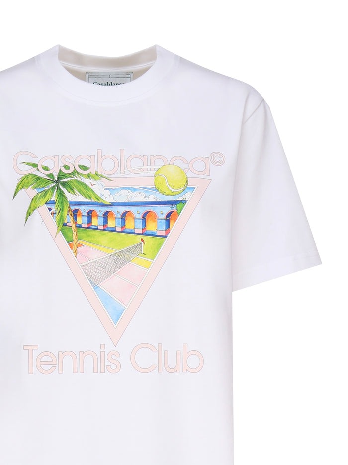 Casablanca T-Shirts And Polos White Cotton