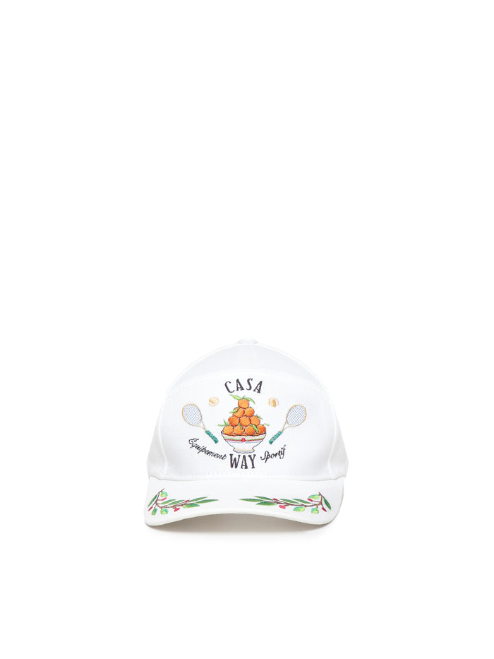 Casablanca Hats White Cotton