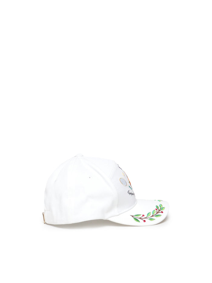 Casablanca Hats White Cotton