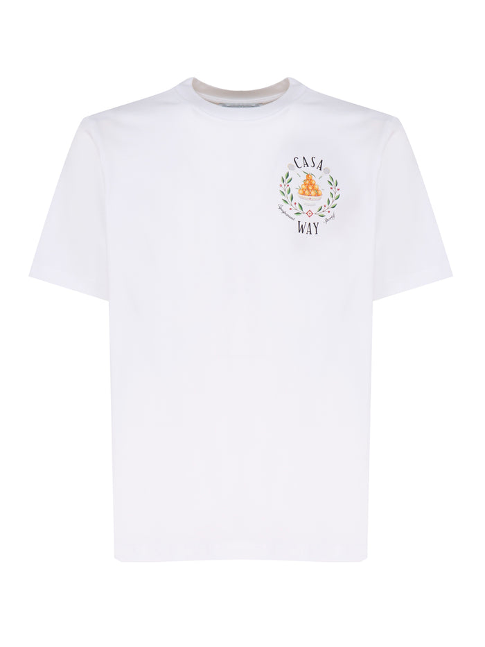 Casablanca T-Shirts And Polos White Cotton