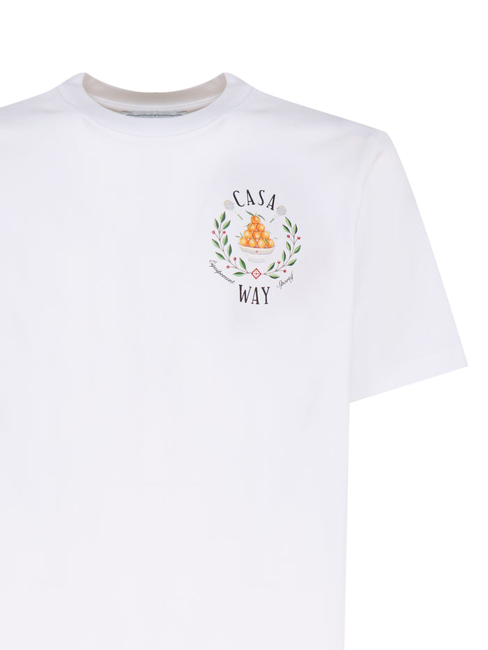 Casablanca T-Shirts And Polos White Cotton
