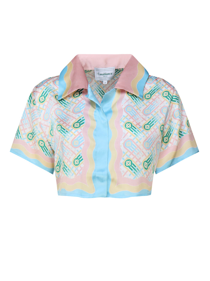 Casablanca Shirts Fantasia Silk