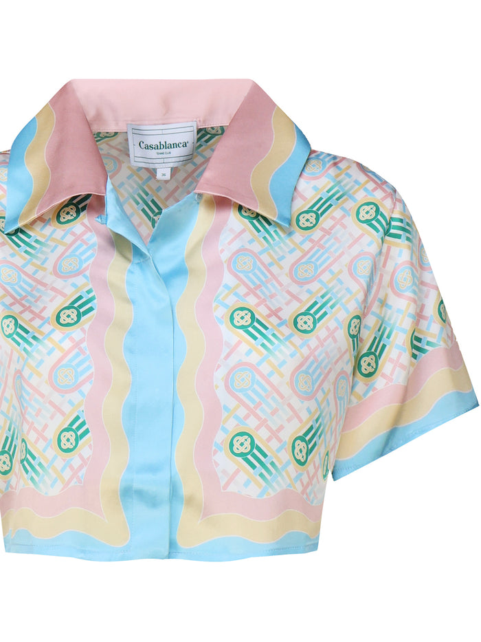 Casablanca Shirts Fantasia Silk