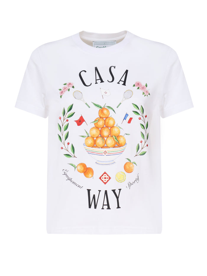 Casablanca T-Shirts And Polos White Cotton