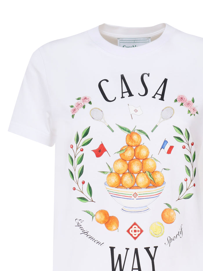 Casablanca T-Shirts And Polos White Cotton
