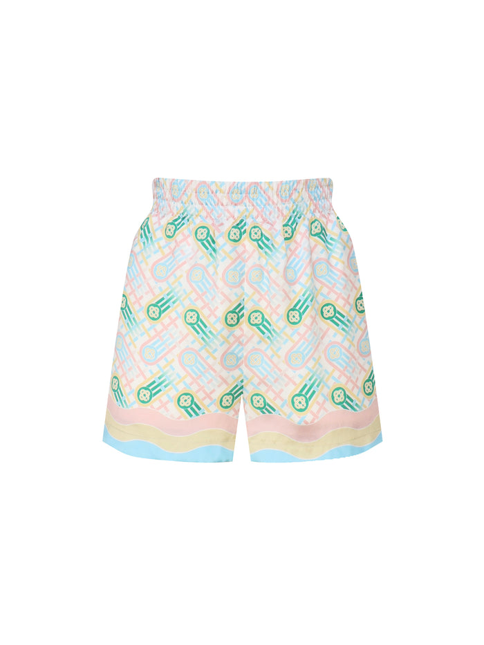 Casablanca Shorts Multicolour Silk