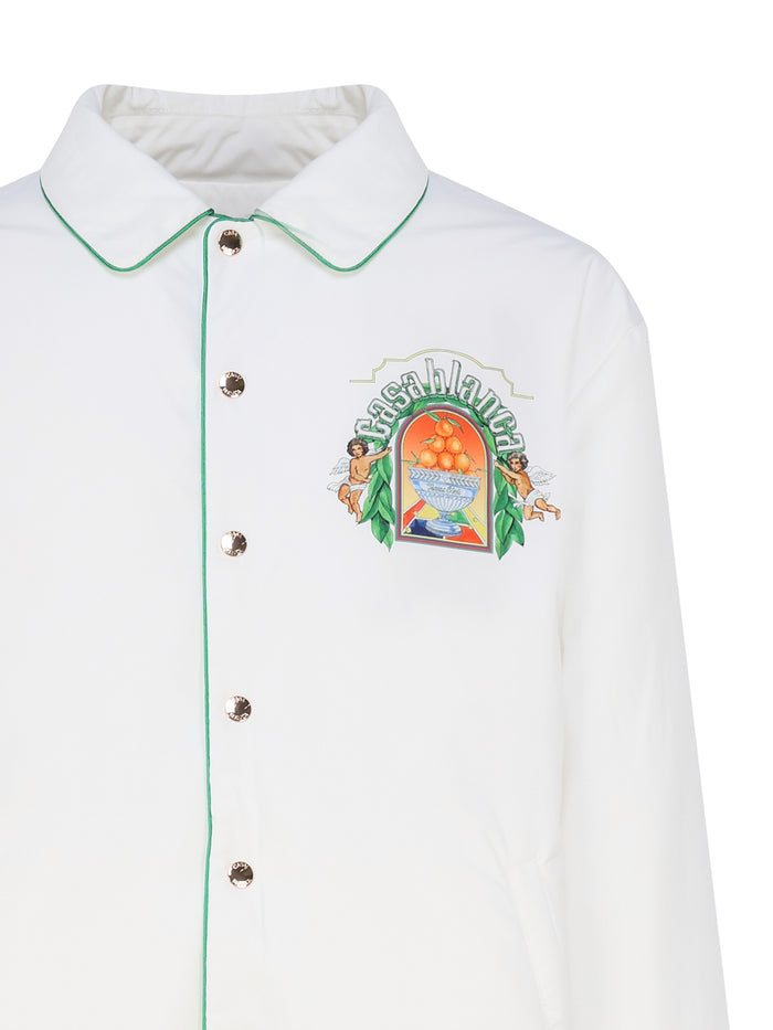 Casablanca Coats White Polyester