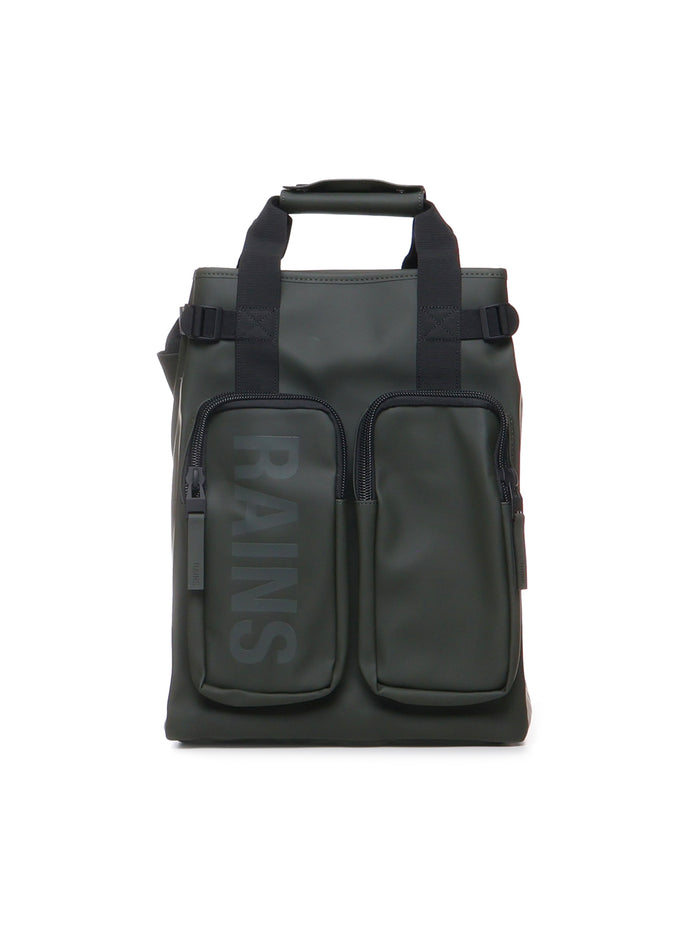 Rains Bags Green Nylon