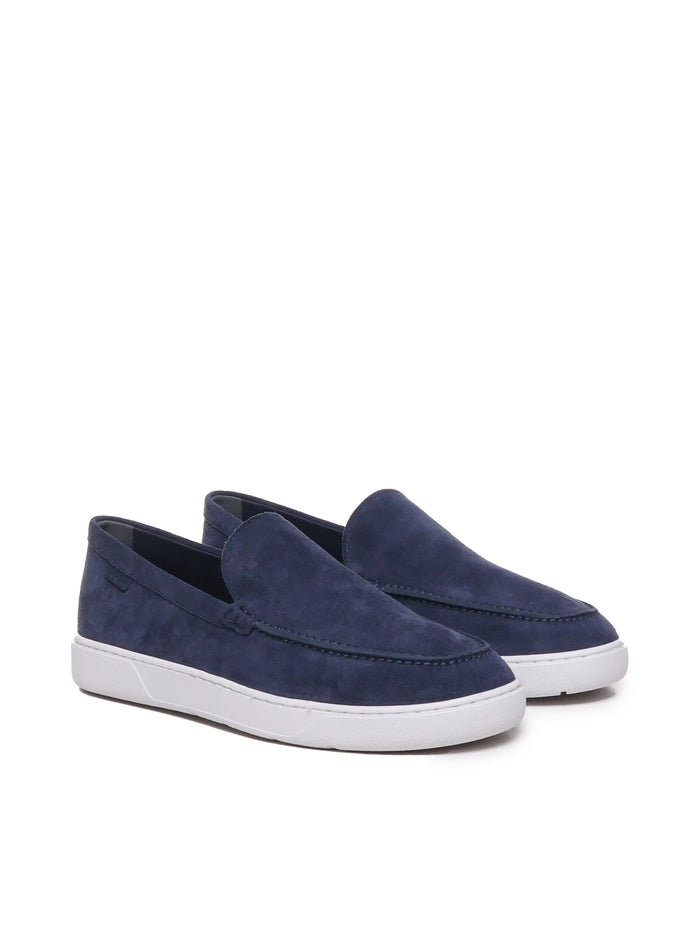 Hogan Flat Shoes Blue Pa Ea