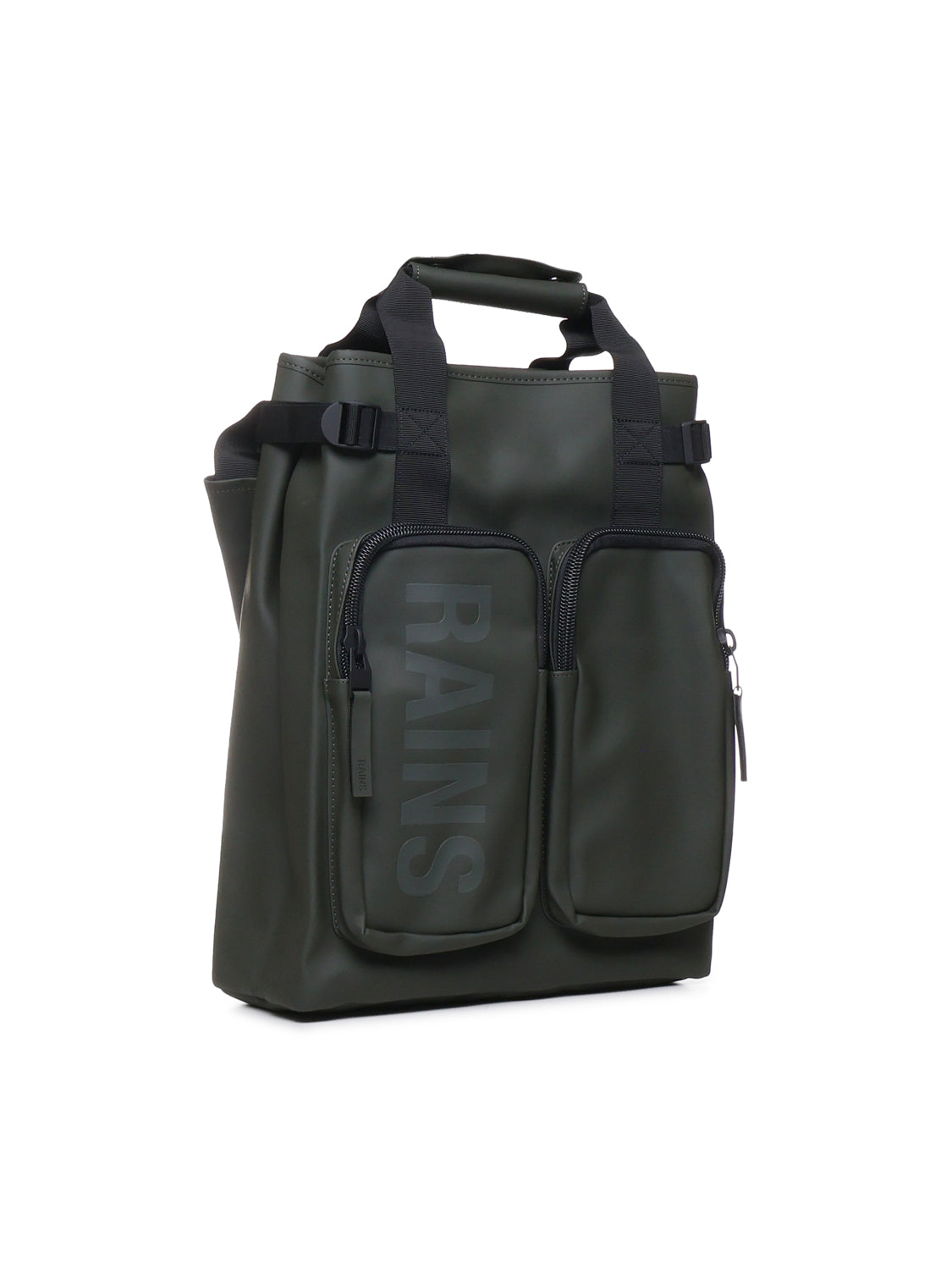 Rains Bags Green Nylon