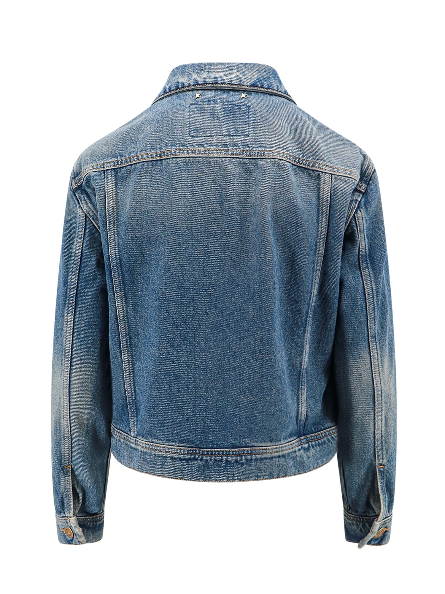 Golden Goose Jackets Blue Cotone