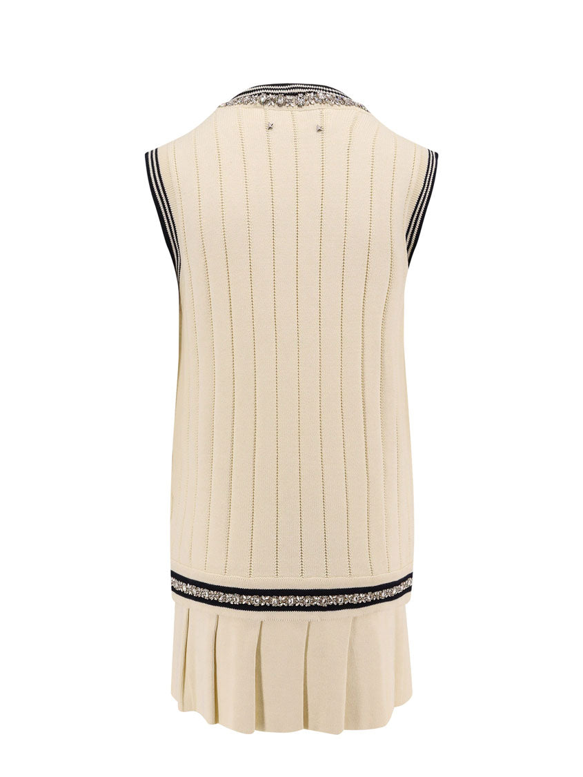 Golden Goose Dresses White Cotone Organico