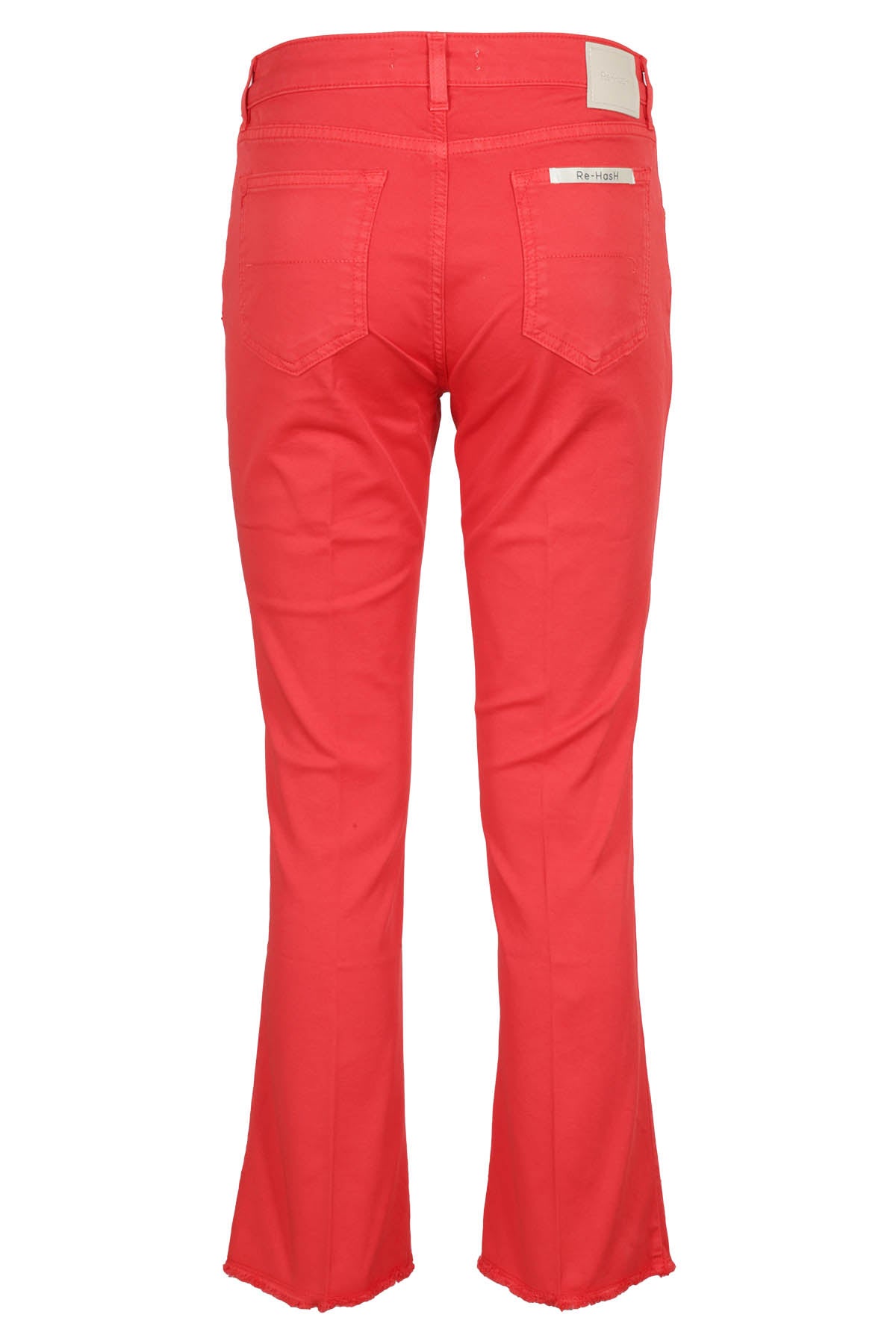 Monica-z Red Cotone - Elastane Pantaloni