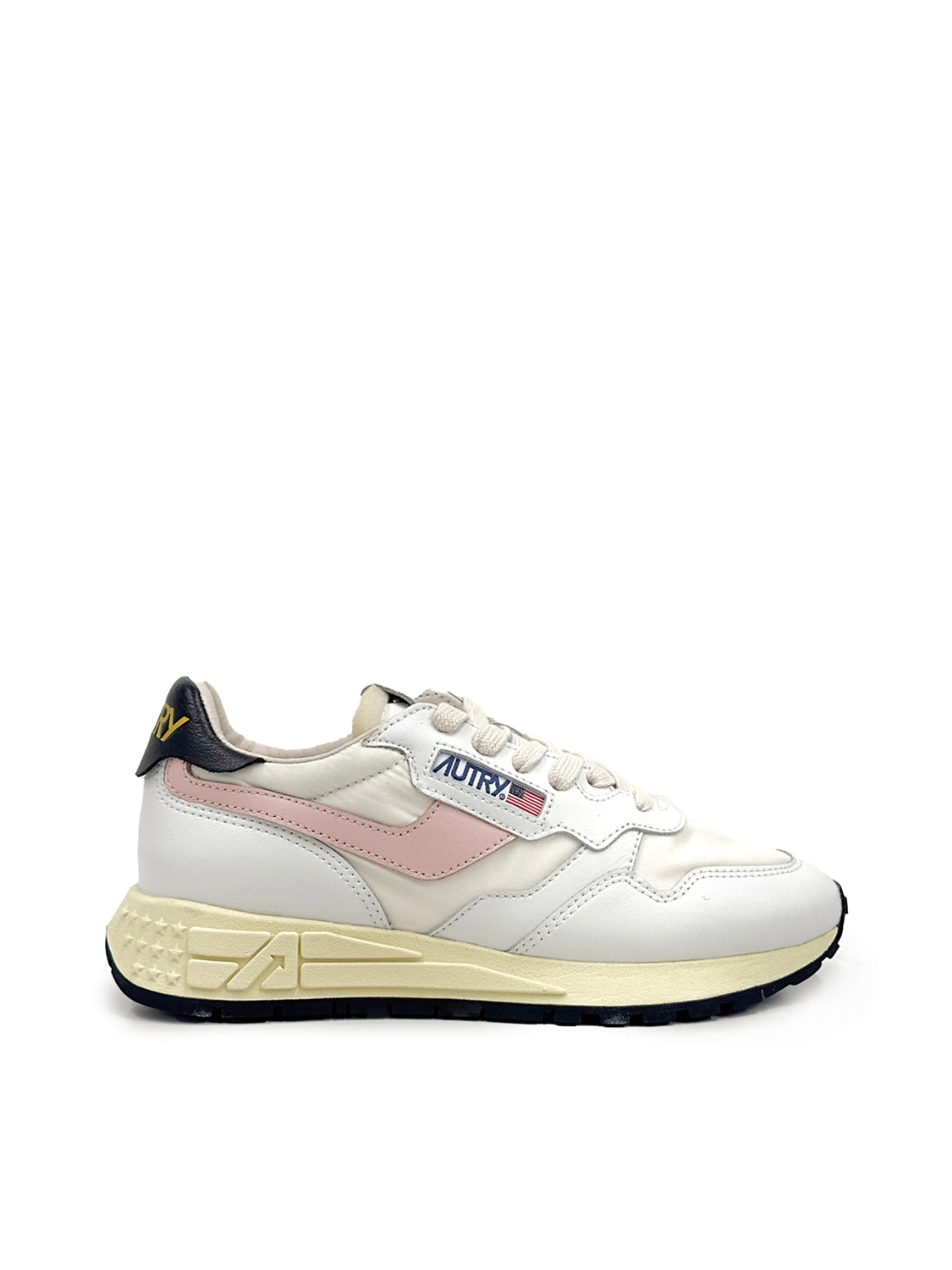 Autry Sneakers White, Pink Nylon