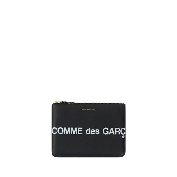 Comme des Garçons 100% Calf Leather Bos Taurus wallet in black