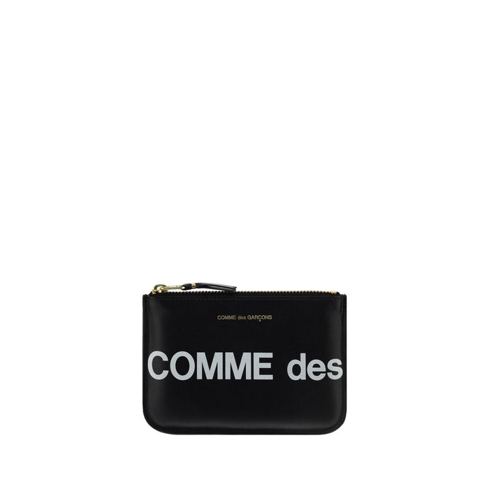 Comme des Garçons 100% Calf Leather Bos Taurus wallet in black