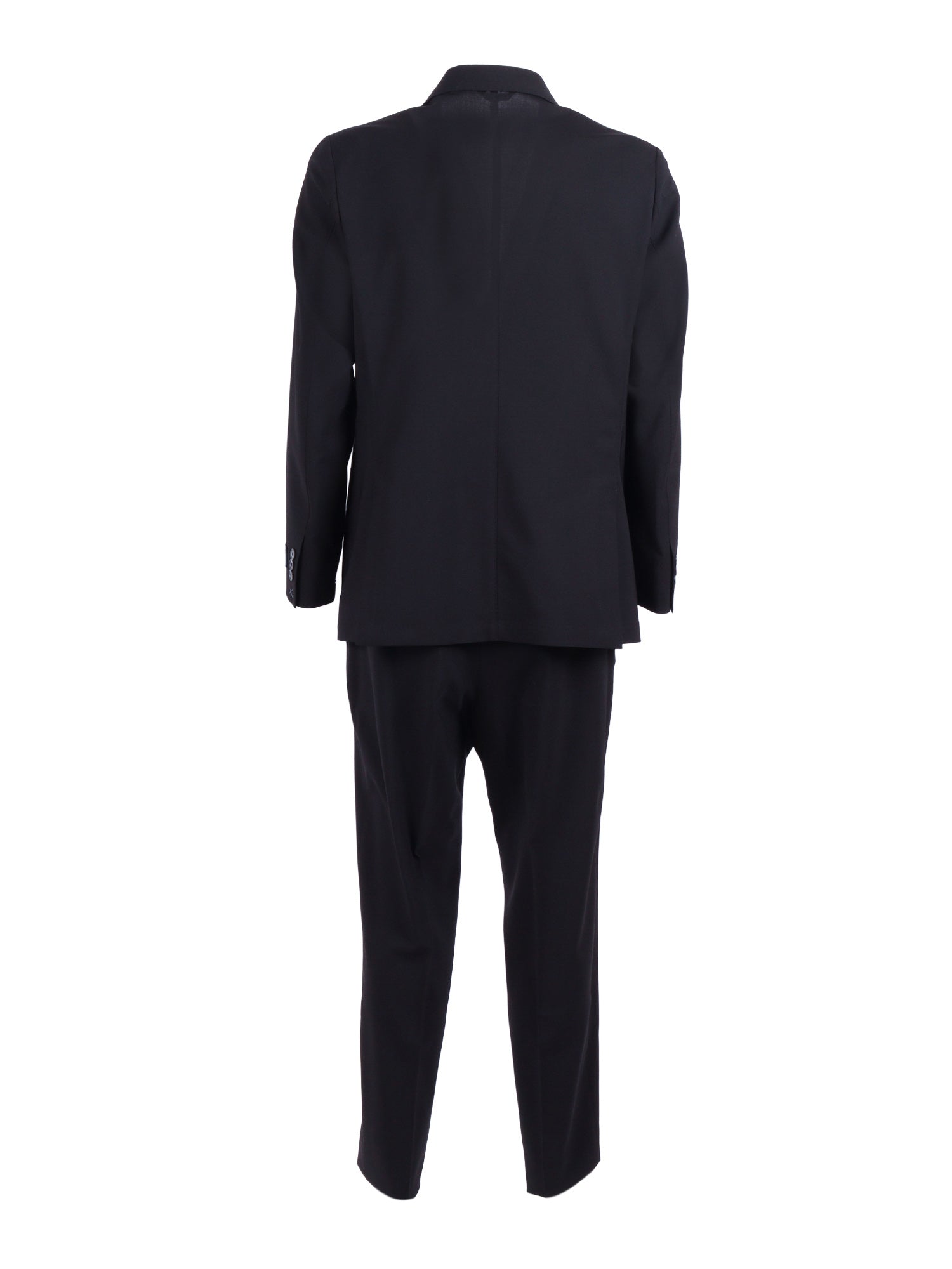 Zero Gravity Suit Black Wool Elastane Single Breasted Dress