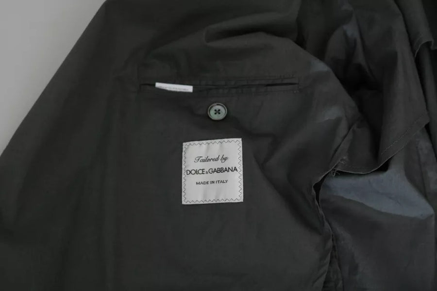 Dolce & Gabbana 100% Cotton blazer in gray