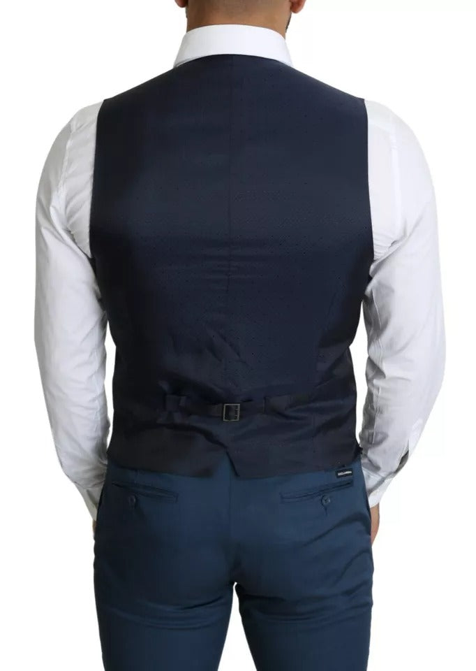Dolce & Gabbana Cotton vest in navy