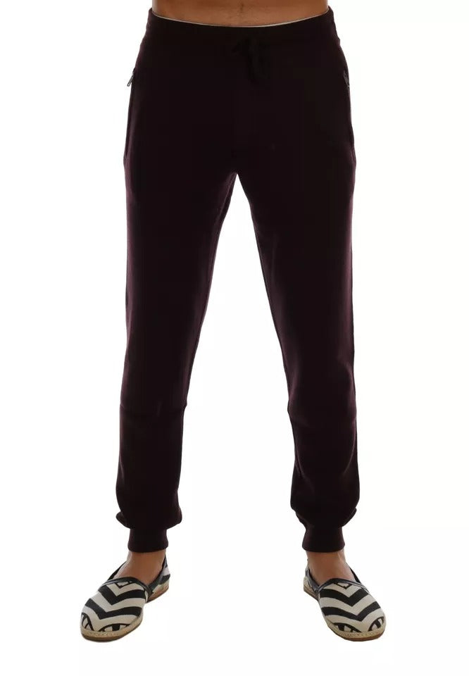 Dolce & Gabbana 100% cashmere joggers in purple