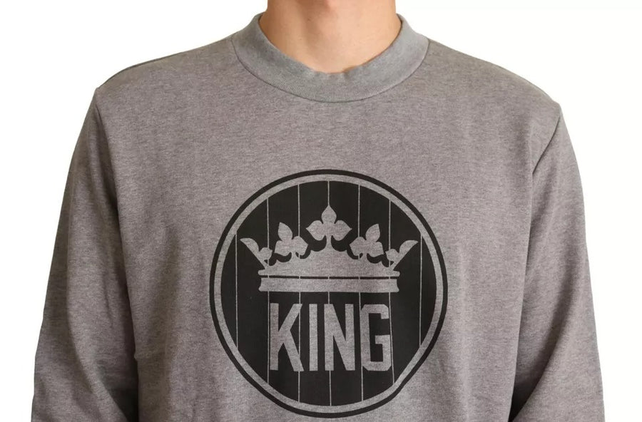 Dolce & Gabbana 100% Cotton sweatshirt in gray