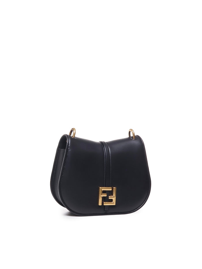 Fendi Bags Black Calf Leather+inside:polyamide