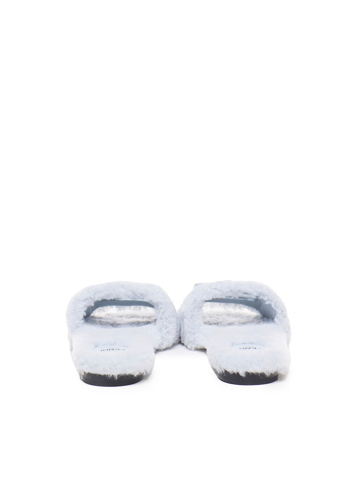 Fendi Sandals Heaven Sheep Fur