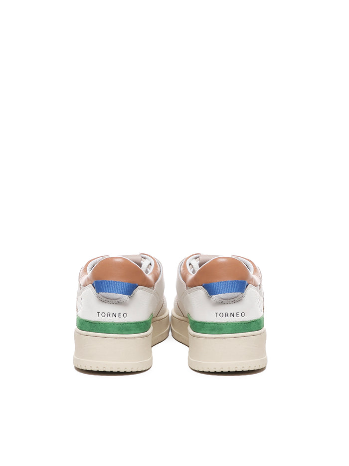 D.a.t.e. Sneakers White-beige Leather