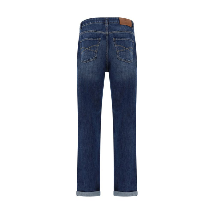 Brunello Cucinelli 100% Cotton jeans in blue — view 2