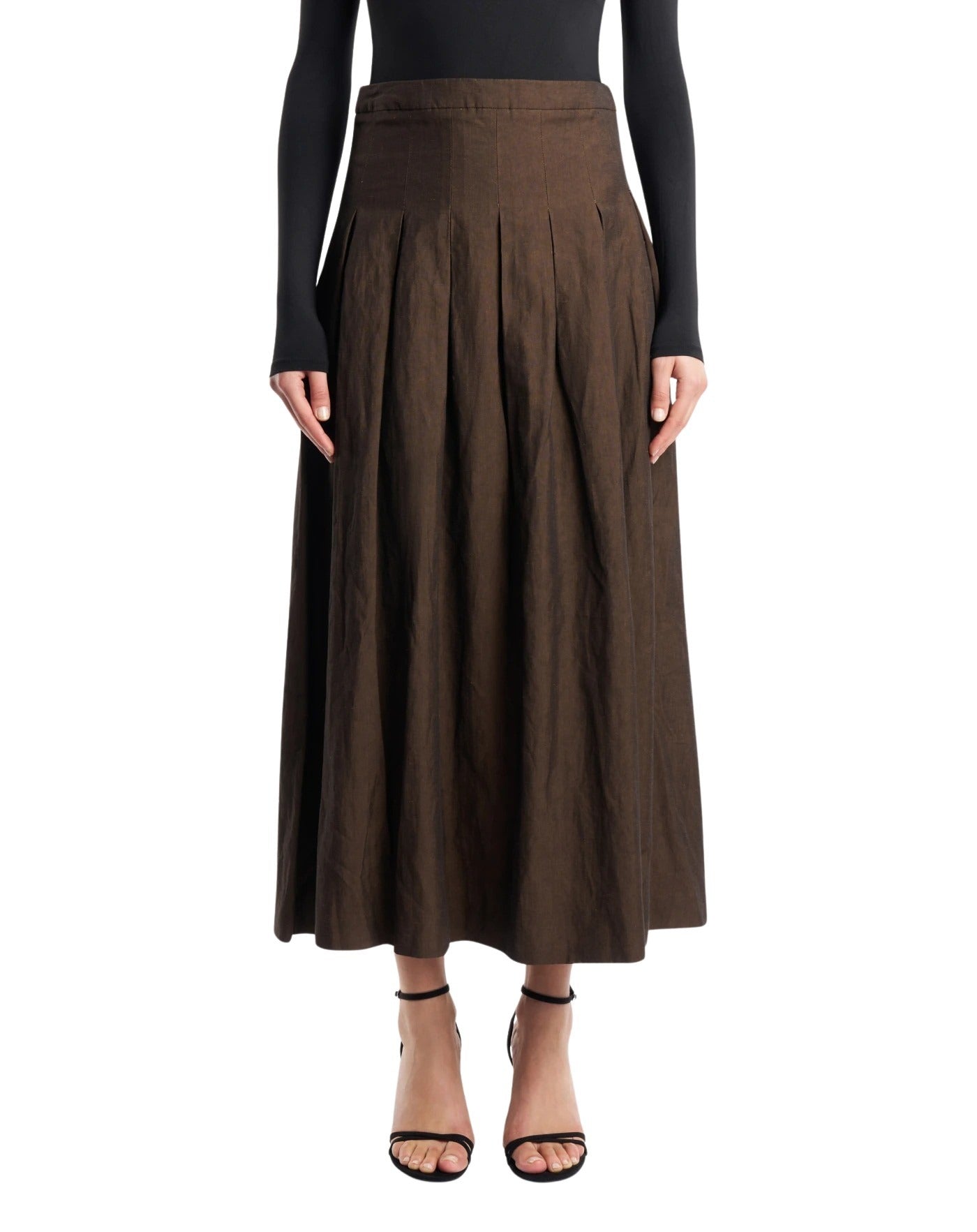 Mirna Brown Co Li Skirt