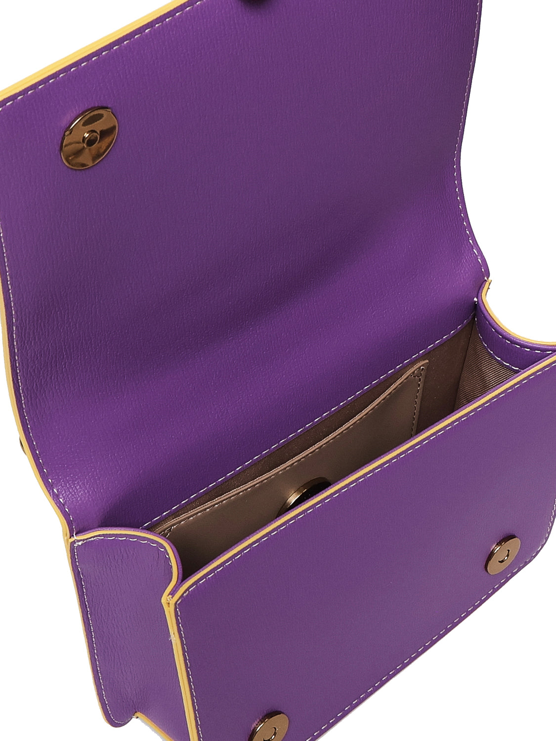 Love Moschino Bags Purple, Yellow Polyurethane