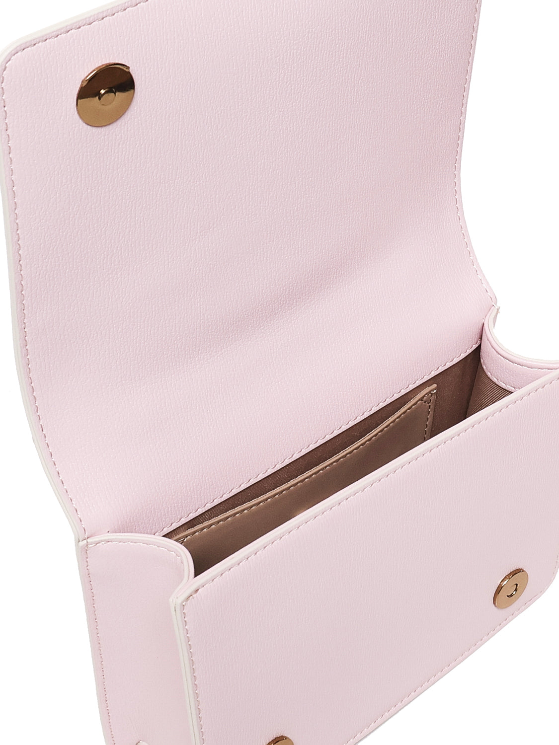 Love Moschino Bags Nude, Ivory Polyurethane