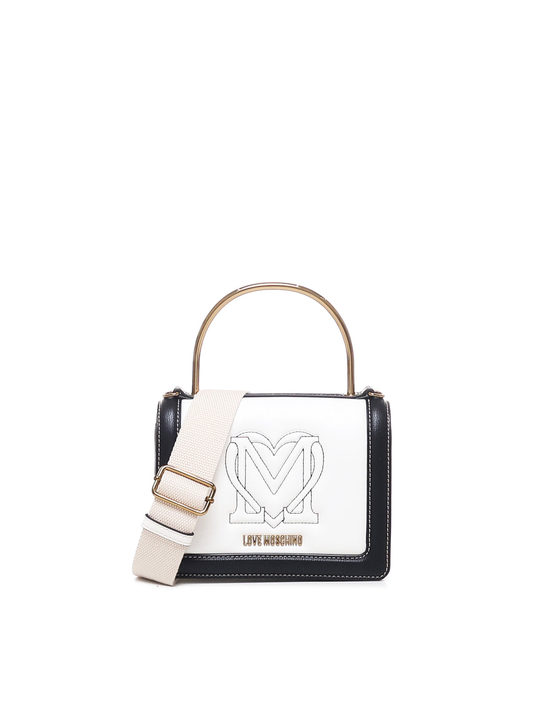 Love Moschino Bags White, Black Polyurethane