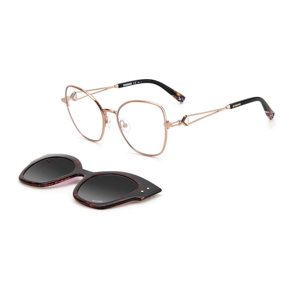 Gold Stainless Steel Glasses (frames) Accessory