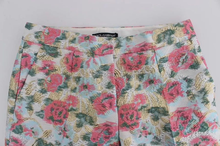 Dolce & Gabbana 6% Polyamide trousers in white